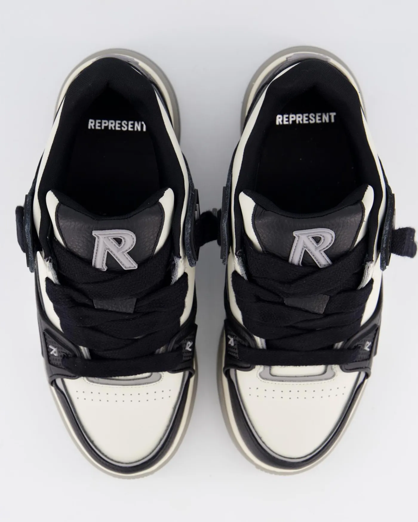Heren Studio Sneaker Zwart/Wit