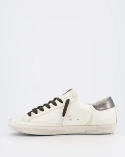 Heren Super-Star Sneaker Wit/Groen