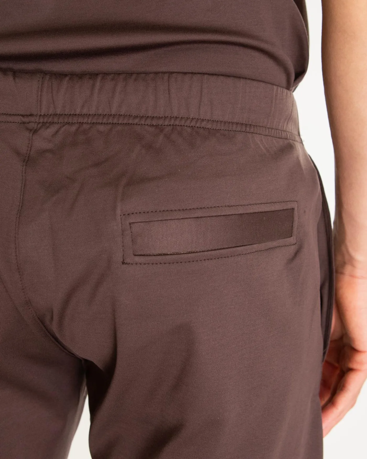 Heren Supima Sport Short Bruin