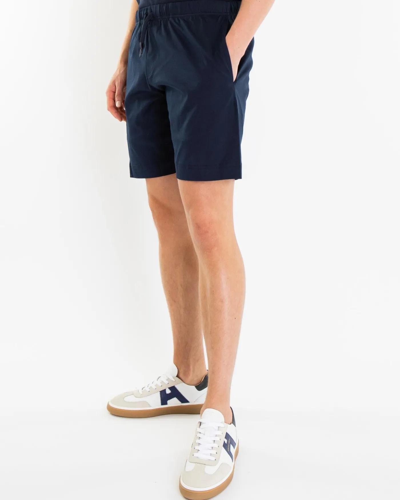 Heren Supima Sport Short Blauw