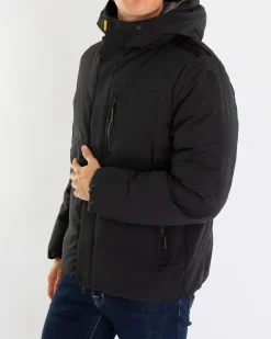 Heren Taiga Hooded Jacket Zwart