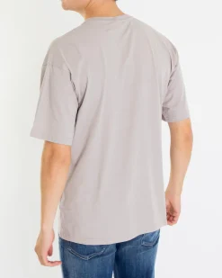 Heren T-Boxt-Bleach T-Shirt Grijs