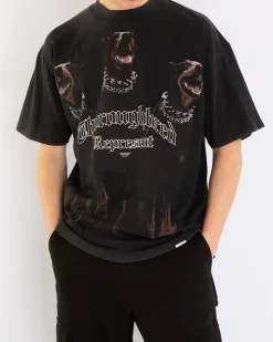 Heren Thoroughbred T-Shirt Zwart