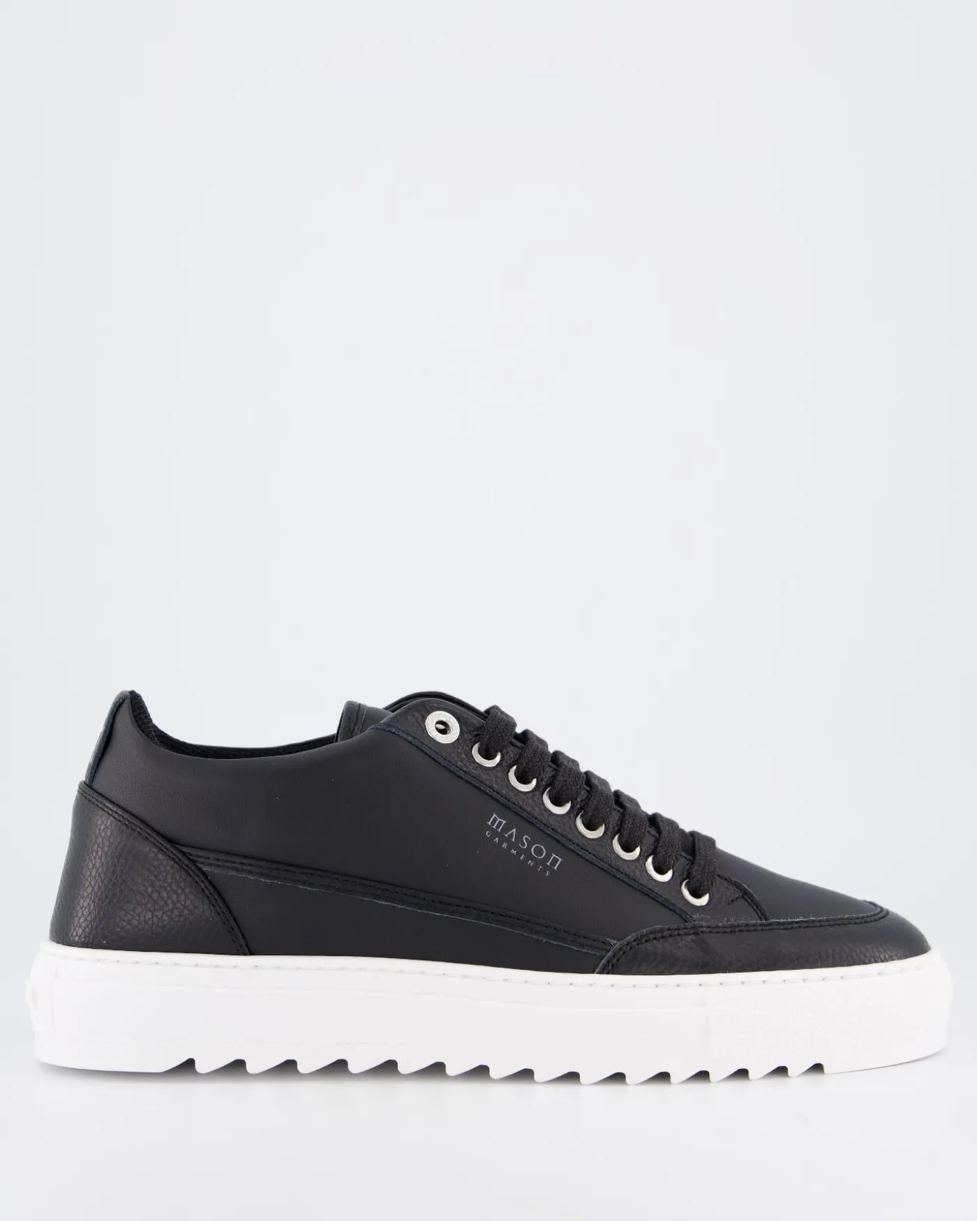 Heren Tia Bicolore Sneaker Zwart
