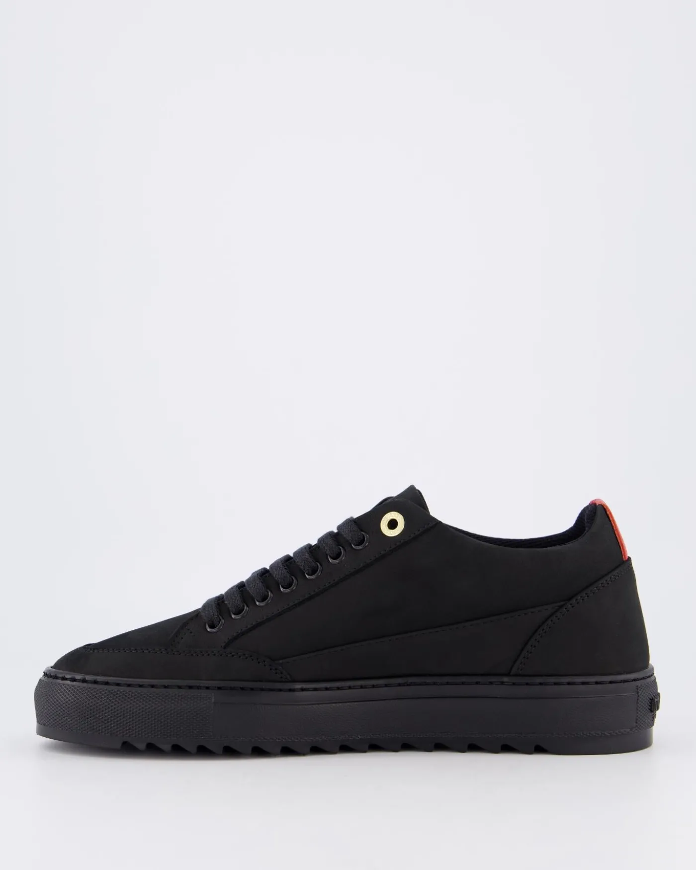 Heren Tia Nabuk Sneaker Zwart