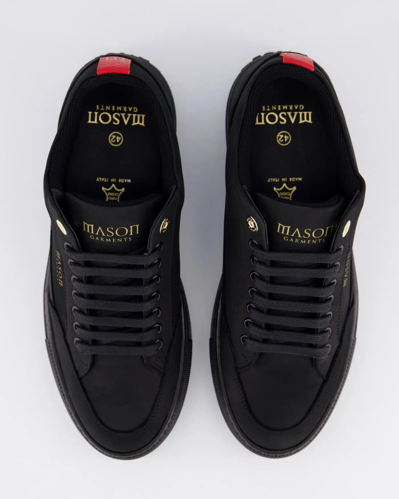 Heren Tia Nabuk Sneaker Zwart