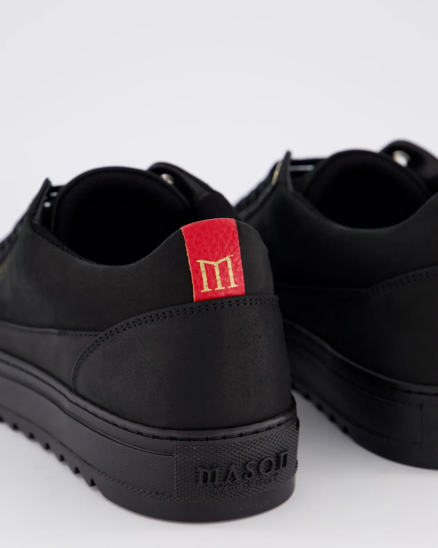Heren Tia Nabuk Sneaker Zwart