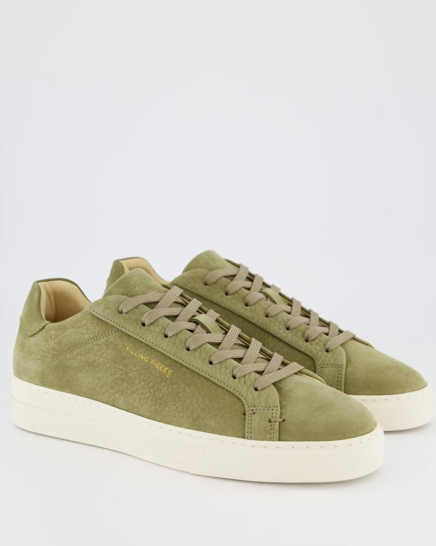 Heren Tiebreak Grain Sneaker Groen