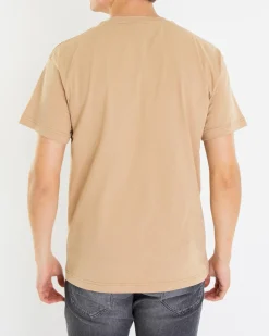 Heren T-Norm-T6 T-Shirt Beige