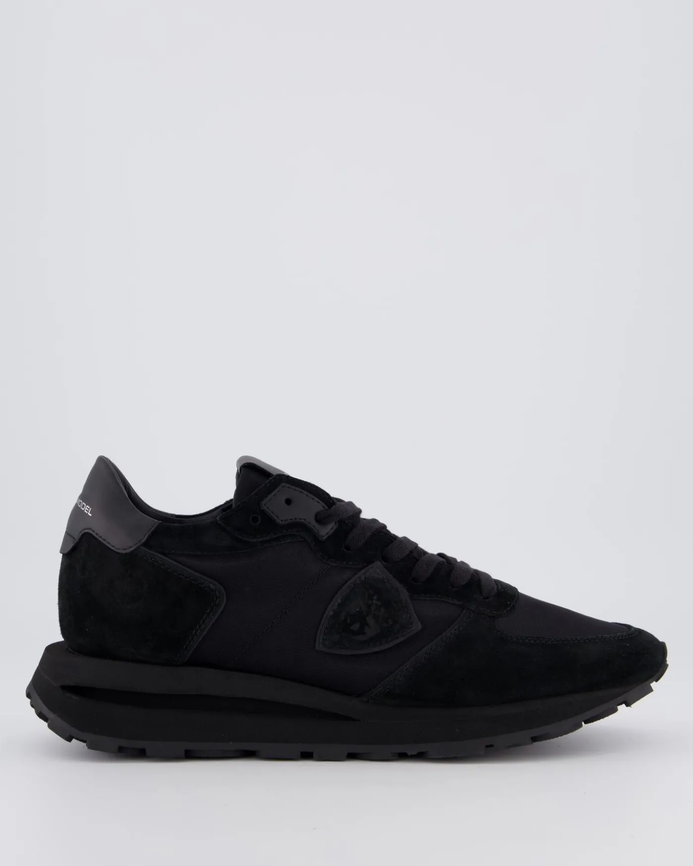 Heren Tropez Haute Sneaker Zwart
