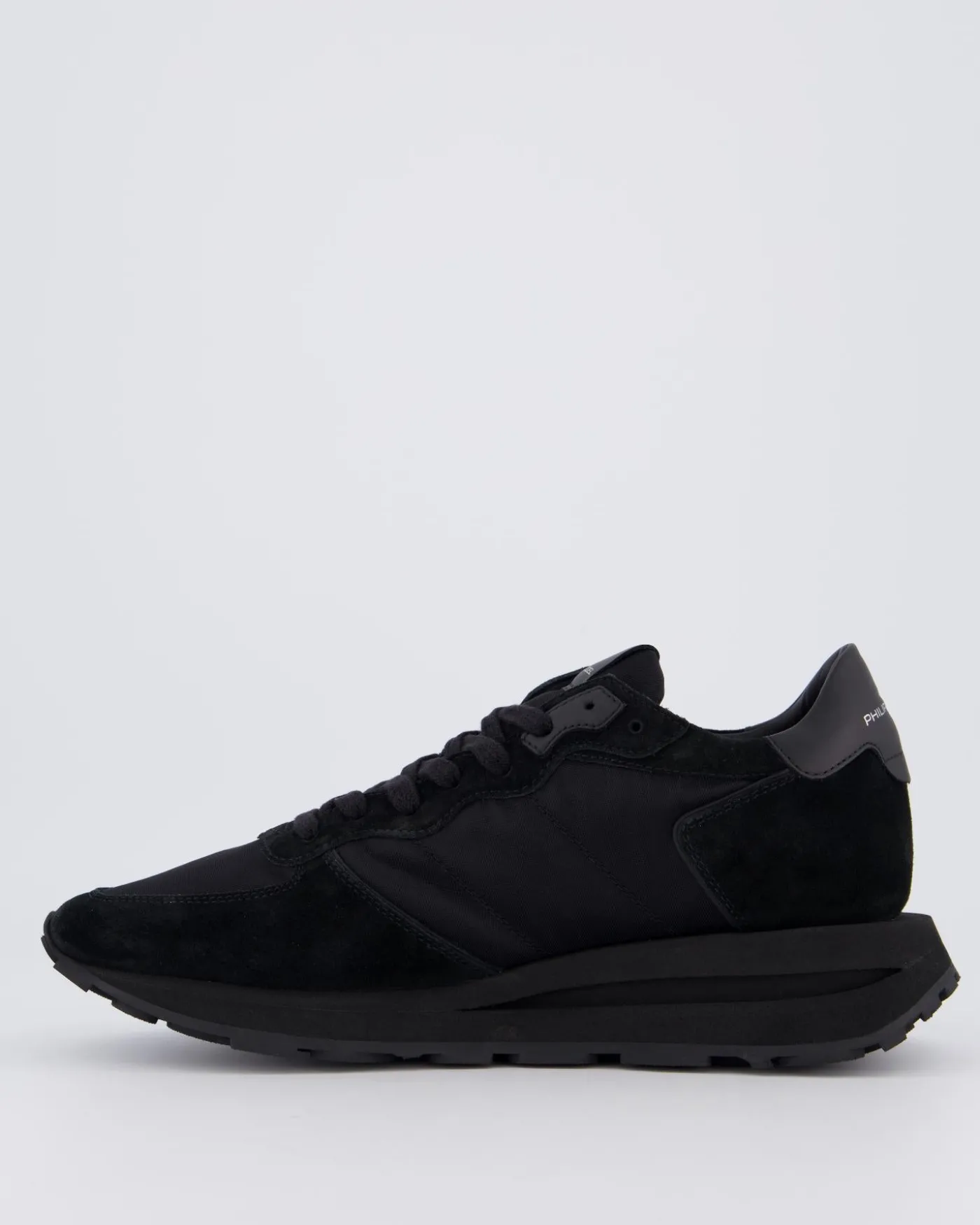 Heren Tropez Haute Sneaker Zwart
