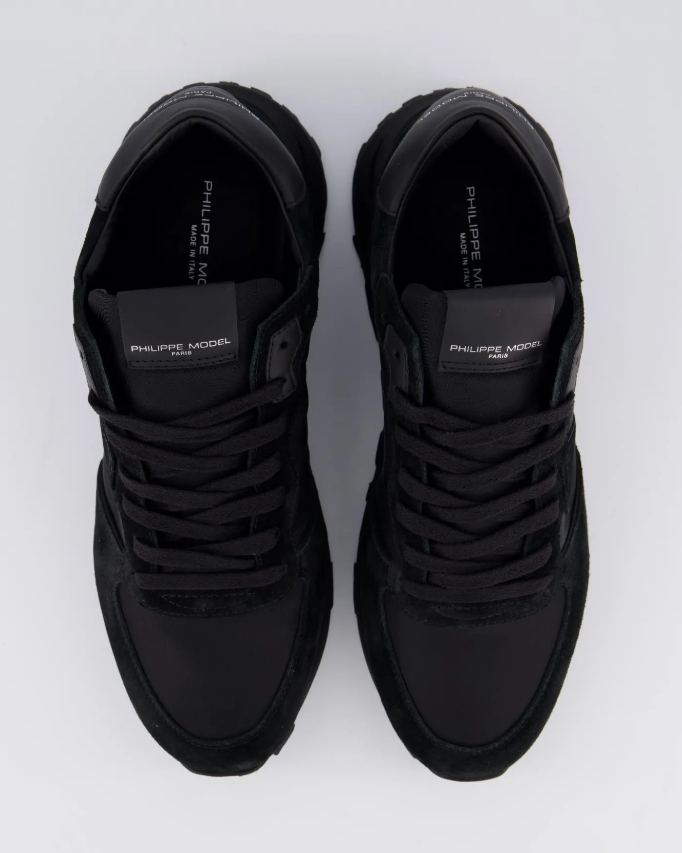 Heren Tropez Haute Sneaker Zwart
