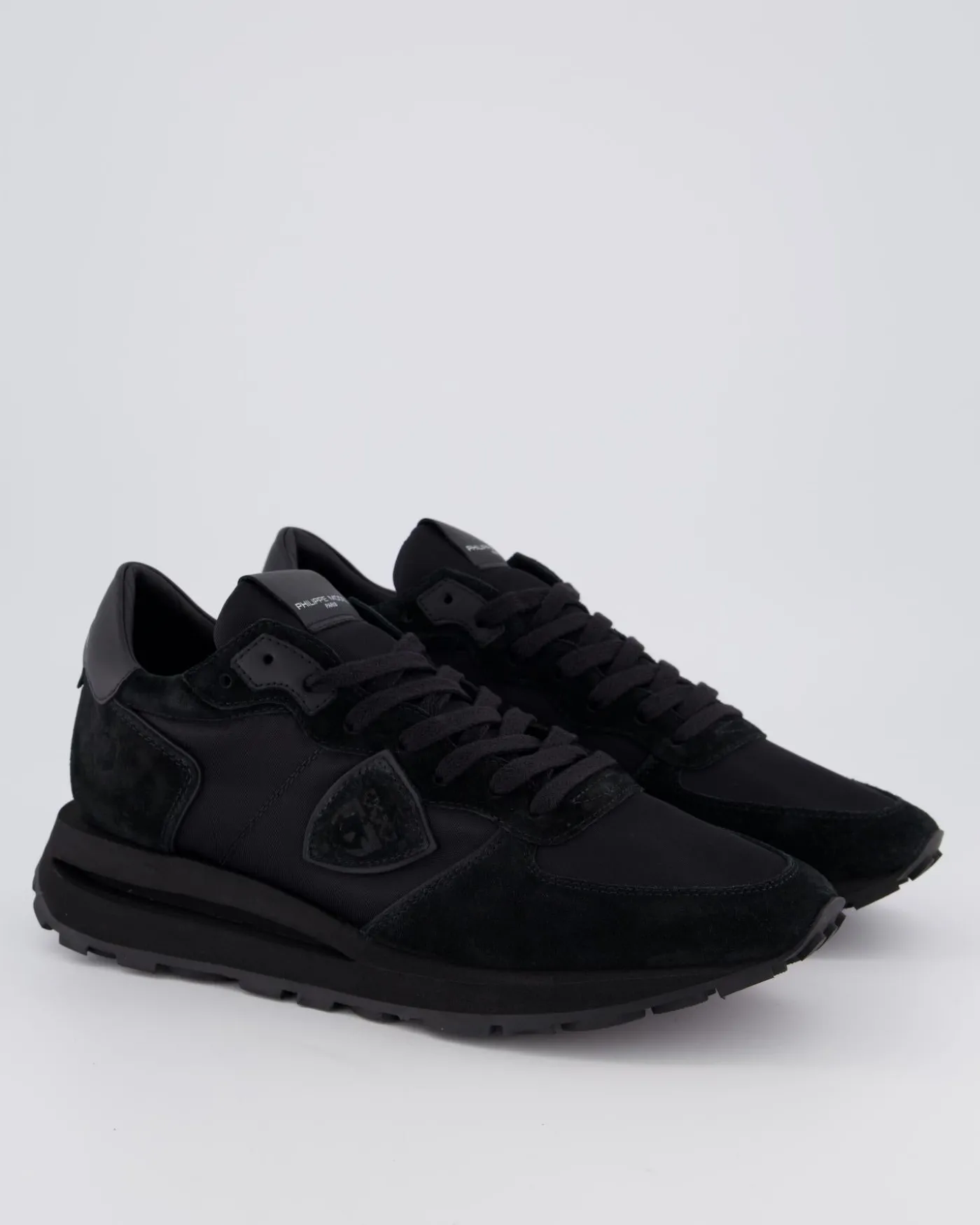 Heren Tropez Haute Sneaker Zwart