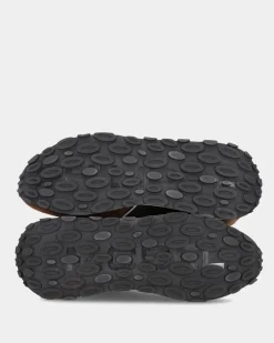 Heren Tropez Haute Sneaker Bruin