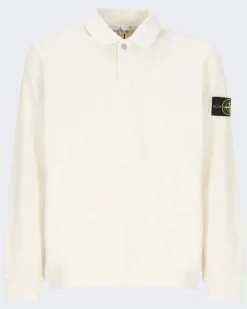 Heren Vanishe Polo Sweater Wit