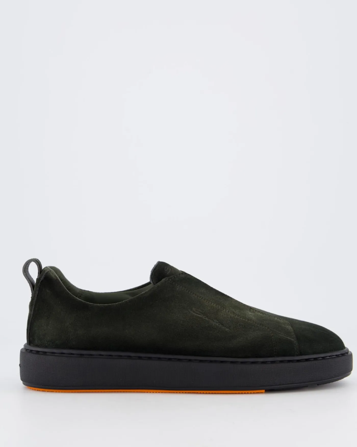 Heren Victor Sneaker Nubuck Groen