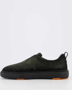 Heren Victor Sneaker Nubuck Groen