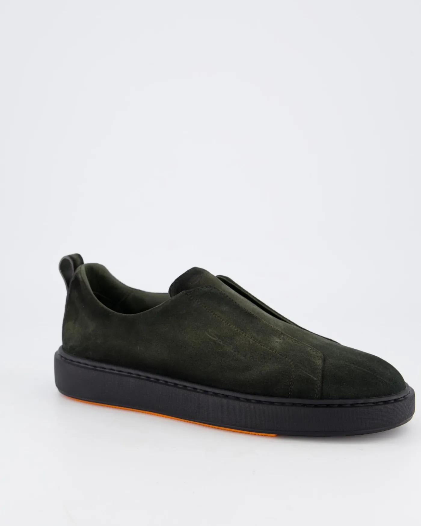 Heren Victor Sneaker Nubuck Groen