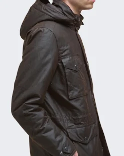 Heren WINTER SAPPER WAX JACKET