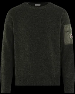 Heren Wool & Casmere Jumper Grijs