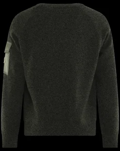 Heren Wool & Casmere Jumper Grijs