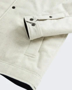 Heren Wool Keating Shirt Jacket