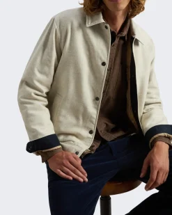 Heren Wool Keating Shirt Jacket