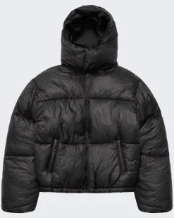 Heren Wrinkled Puffer Jacket