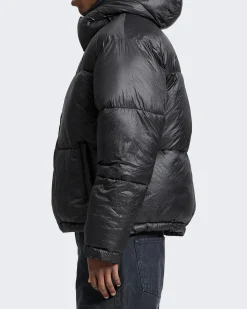 Heren Wrinkled Puffer Jacket
