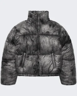 Heren Wrinkled Puffer Jacket