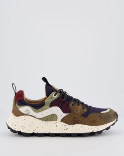Heren Yamano 3 Sneaker Groen/Bruin