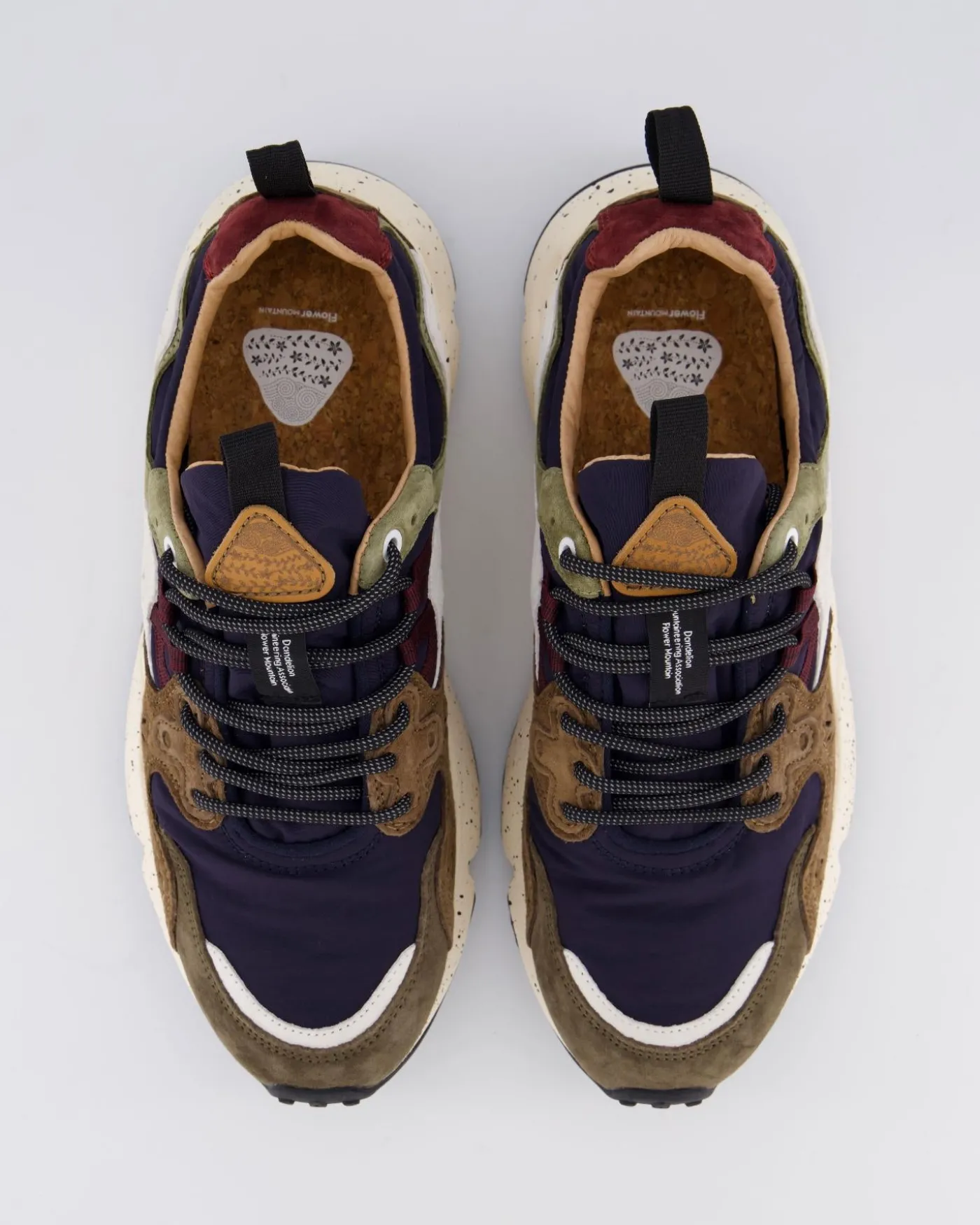 Heren Yamano 3 Sneaker Groen/Bruin