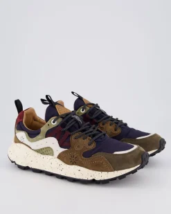 Heren Yamano 3 Sneaker Groen/Bruin