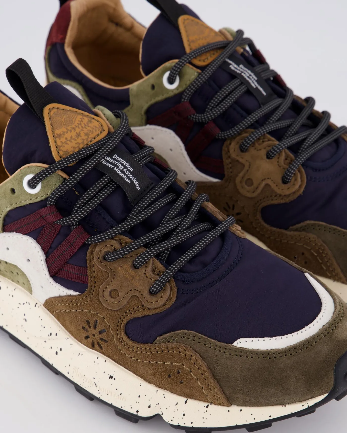 Heren Yamano 3 Sneaker Groen/Bruin