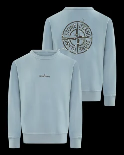 Kids Compasslogo Sweater Blauw