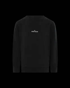 Kids Compasslogo Sweater Zwart
