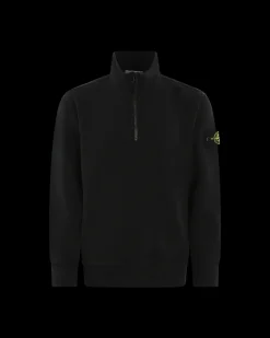 Kids Half Zip Sweater Zwart