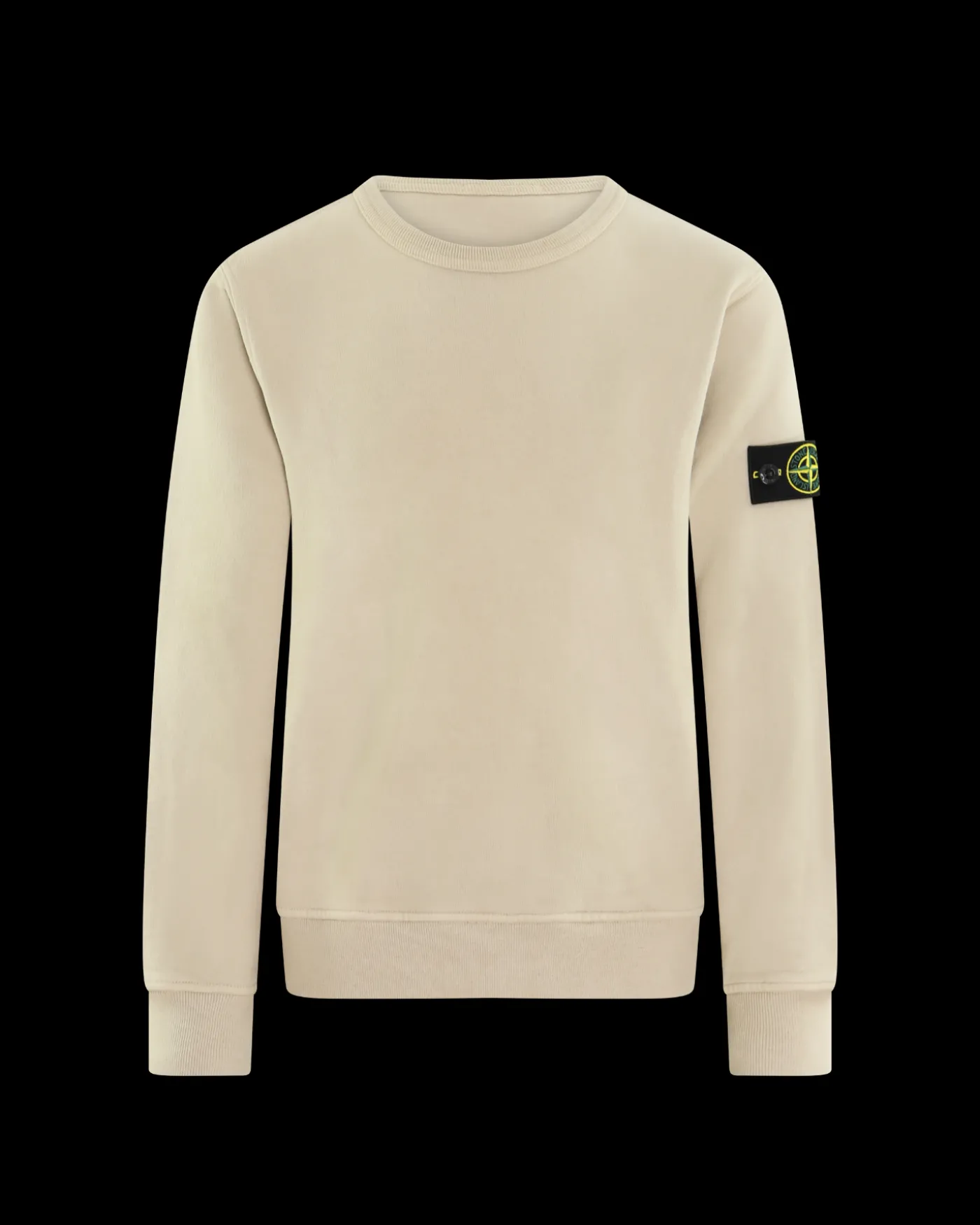 Kids Logopatch Sweater Beige