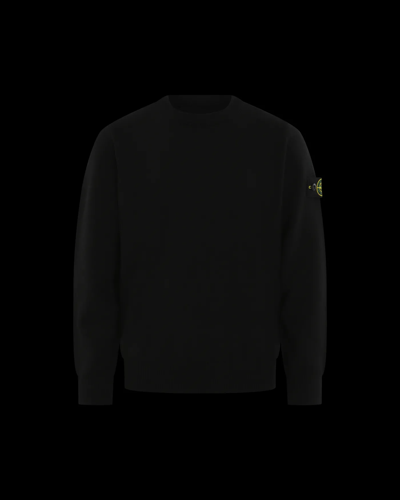 Kids Logopatch Sweater Zwart