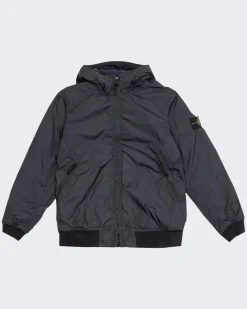 Kids Short Parka Blauw